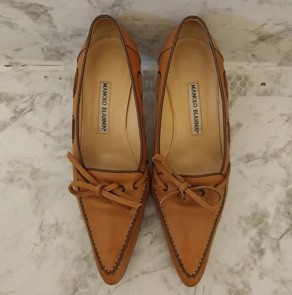 Pre-owned Vintage Manolo Blahnik Heels - Picture 4 of 11